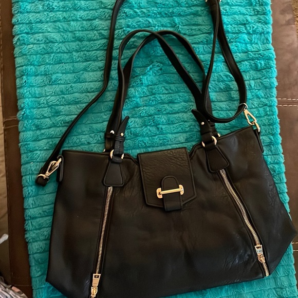 Large Black shoulder purse - Picture 1 of 3